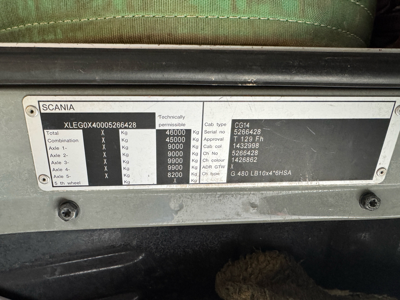 Kraanwagen SCANIA G480 10x4 Fassi F950 *72‘000 KM*: afbeelding 12