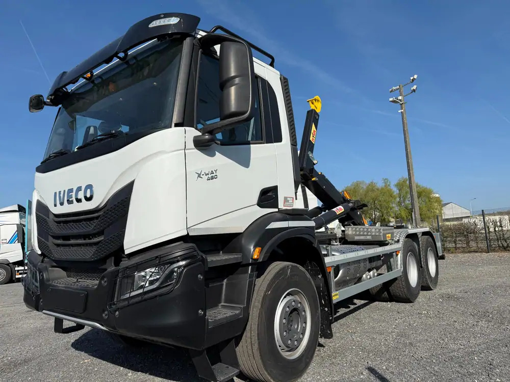Nieuw Haakarmsysteem vrachtwagen Iveco AD300T48 HYVALIFT 20 TONS*pare-choc hydraulique: afbeelding 1