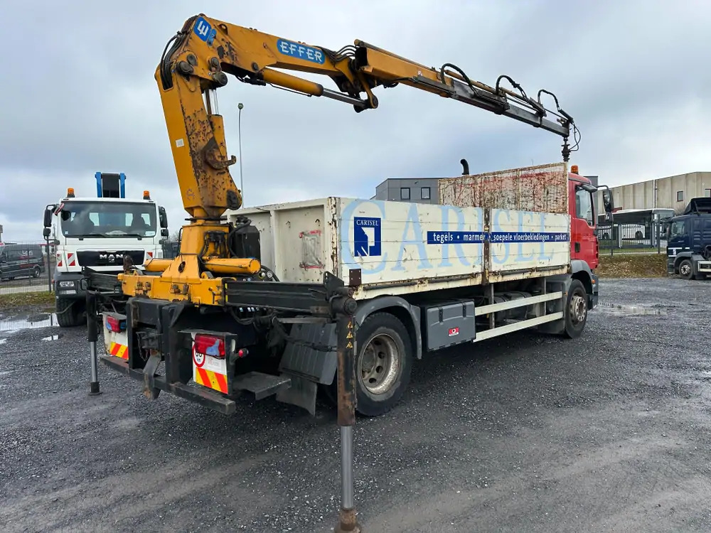 MAN TGM 18.280 *202000 km*Grue EFFER type 120 3 S*PREMIER PROPRIO - Kraanwagen, Vrachtwagen met open laadbak: afbeelding 2 MAN TGM 18.280 *202000 km*Grue EFFER type 120 3 S*PREMIER PROPRIO - Kraanwagen, Vrachtwagen met open laadbak: afbeelding 2