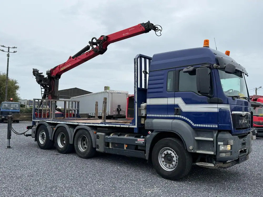 MAN TGS 35.440 *Epsilon Q170L*TRIDEM*Intarder - Vrachtwagen met open laadbak, Kraanwagen: afbeelding 2 MAN TGS 35.440 *Epsilon Q170L*TRIDEM*Intarder - Vrachtwagen met open laadbak, Kraanwagen: afbeelding 2