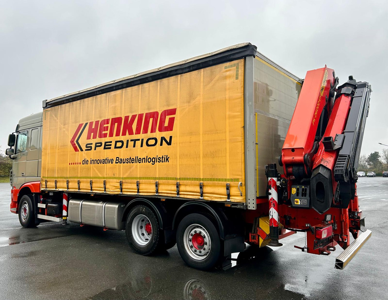 DAF DAF XF 460 FAN + PALFINGER + 16mtr + Lenkachse + EURO 6 - Schuifzeilen vrachtwagen, Kraanwagen: afbeelding 3 DAF DAF XF 460 FAN + PALFINGER + 16mtr + Lenkachse + EURO 6 - Schuifzeilen vrachtwagen, Kraanwagen: afbeelding 3