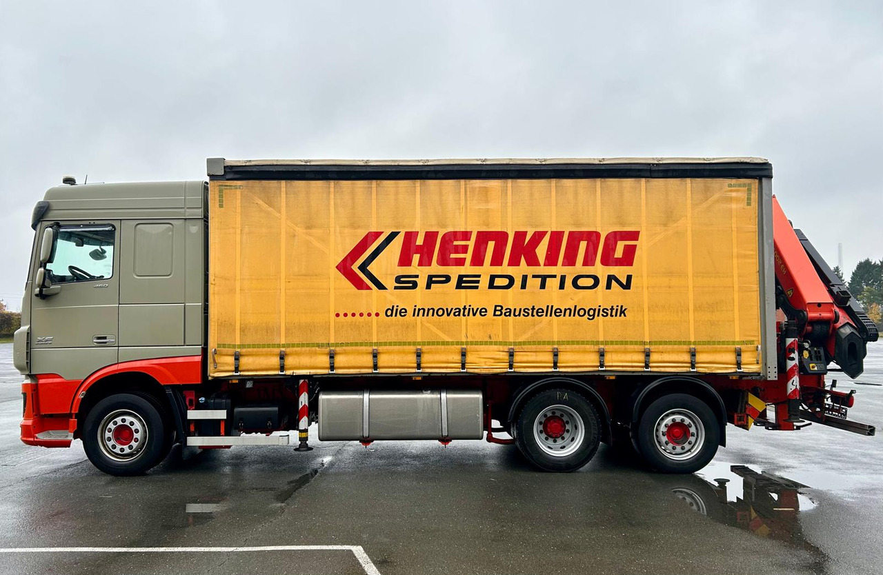 DAF DAF XF 460 FAN + PALFINGER + 16mtr + Lenkachse + EURO 6 - Schuifzeilen vrachtwagen, Kraanwagen: afbeelding 2 DAF DAF XF 460 FAN + PALFINGER + 16mtr + Lenkachse + EURO 6 - Schuifzeilen vrachtwagen, Kraanwagen: afbeelding 2