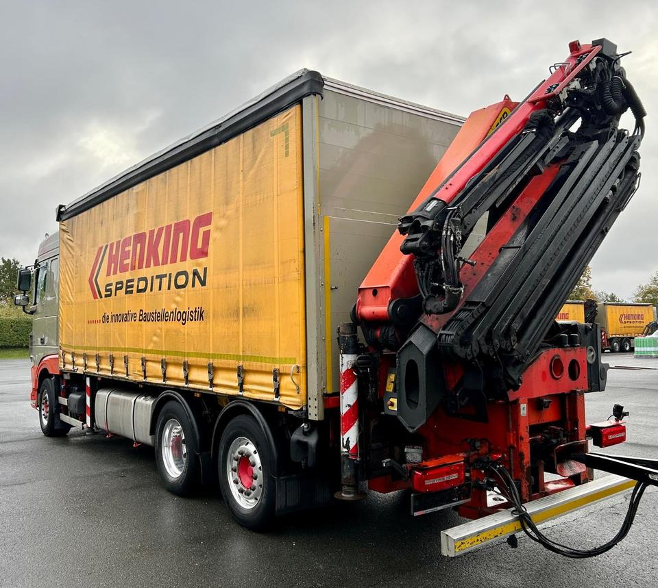 DAF XF 460 FAN + PALFINGER + 16mtr + Lenkachse + EURO 6 - Schuifzeilen vrachtwagen: afbeelding 5 DAF XF 460 FAN + PALFINGER + 16mtr + Lenkachse + EURO 6 - Schuifzeilen vrachtwagen: afbeelding 5
