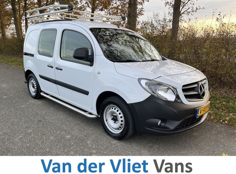Mercedes-Benz Citan 108 CDI E6 3p Lease €178p/m, Airco, Trekhaak, Inrichting, Imperiaal, Onderhoudshistorie aanwezig - Kleine bestelwagen: afbeelding 1 Mercedes-Benz Citan 108 CDI E6 3p Lease €178p/m, Airco, Trekhaak, Inrichting, Imperiaal, Onderhoudshistorie aanwezig - Kleine bestelwagen: afbeelding 1