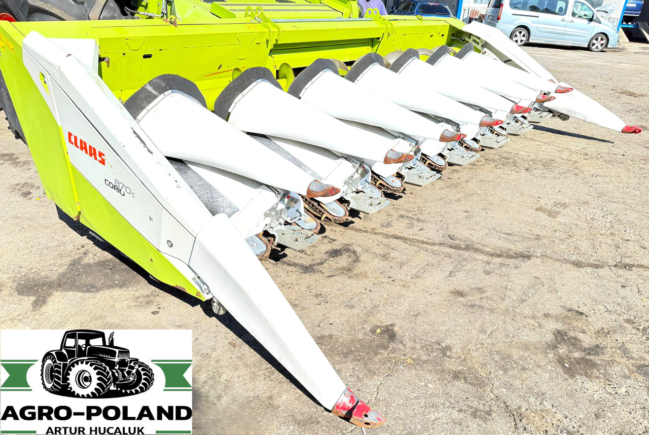 CLAAS CORIO 870 C - 2016 ROK - Maiskolvenplukker: afbeelding 2 CLAAS CORIO 870 C - 2016 ROK - Maiskolvenplukker: afbeelding 2