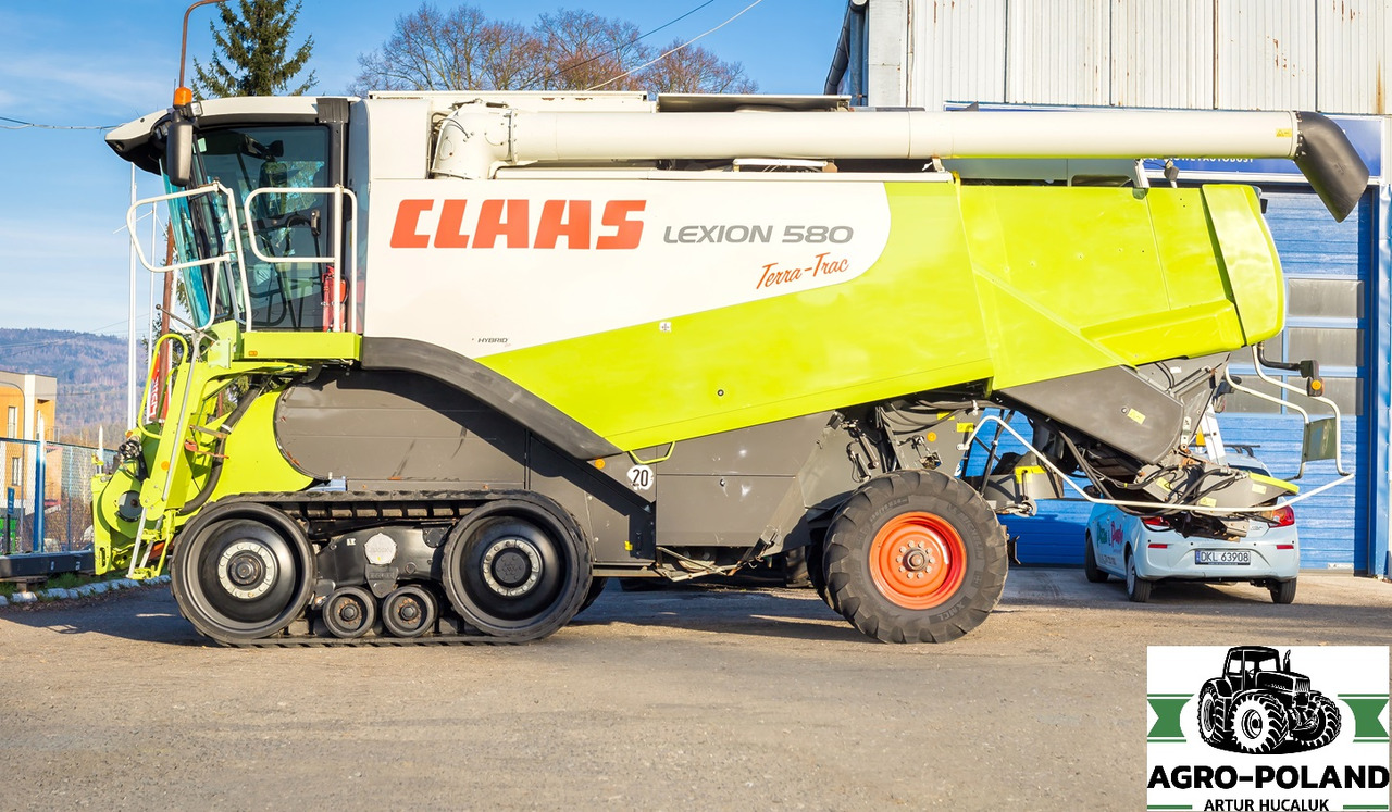 CLAAS LEXION 580 TT - 3326 h - 2008 ROK - QUANTIMETER + VARIO 750 - LASER PILOT - Maaidorser: afbeelding 5 CLAAS LEXION 580 TT - 3326 h - 2008 ROK - QUANTIMETER + VARIO 750 - LASER PILOT - Maaidorser: afbeelding 5