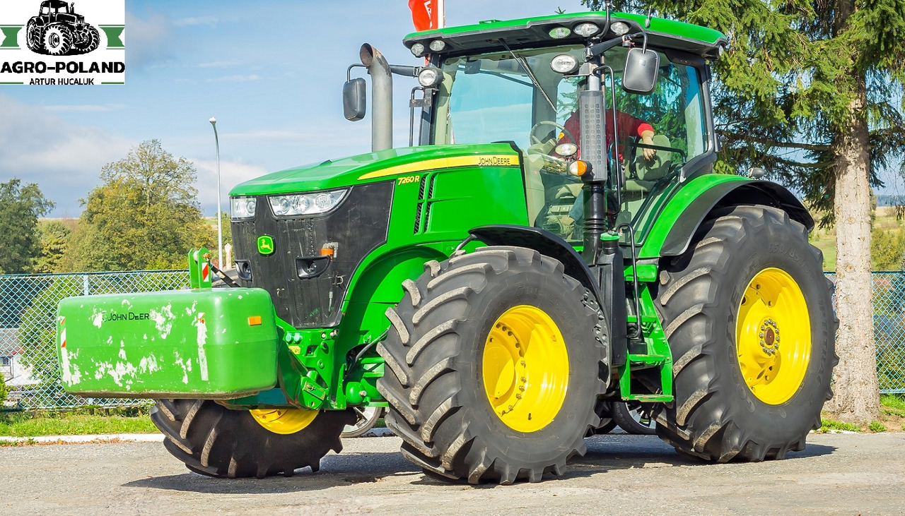 JOHN DEERE 7260 R - 8.515 h - WOM - TUZ - 2013 ROK - Tractor: afbeelding 3 JOHN DEERE 7260 R - 8.515 h - WOM - TUZ - 2013 ROK - Tractor: afbeelding 3