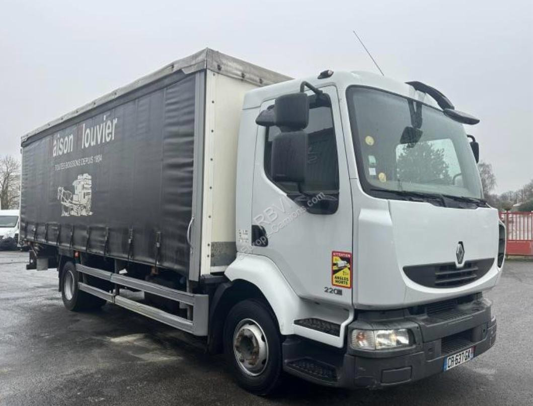 RENAULT MIDLUM 12.220 - Schuifzeilen vrachtwagen: afbeelding 2 RENAULT MIDLUM 12.220 - Schuifzeilen vrachtwagen: afbeelding 2