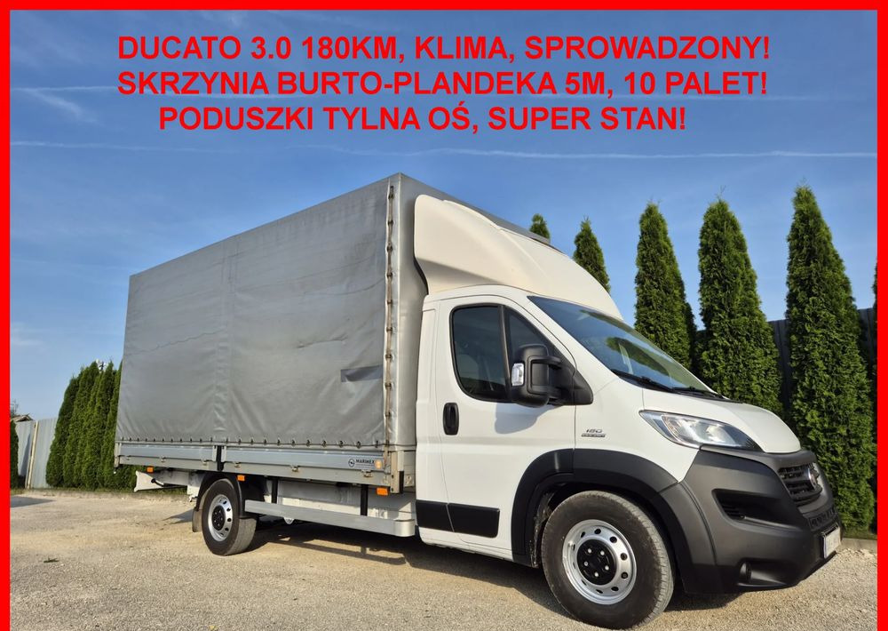 Fiat Ducato 3.0 180KM Maxi - Huifzeil bedrijfswagen: afbeelding 1 Fiat Ducato 3.0 180KM Maxi - Huifzeil bedrijfswagen: afbeelding 1