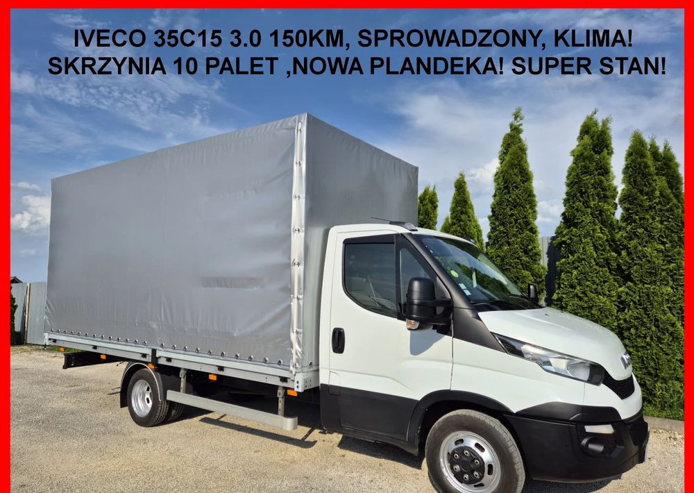 Iveco 35C15 3.0 150KM, Burto-Plandeka - Bestelwagen met open laadbak: afbeelding 1 Iveco 35C15 3.0 150KM, Burto-Plandeka - Bestelwagen met open laadbak: afbeelding 1