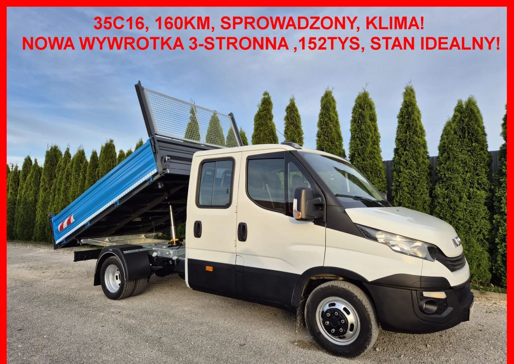 Iveco 35C16 35C15 160KM Brygadówka - Kipper bestelwagen: afbeelding 1 Iveco 35C16 35C15 160KM Brygadówka - Kipper bestelwagen: afbeelding 1