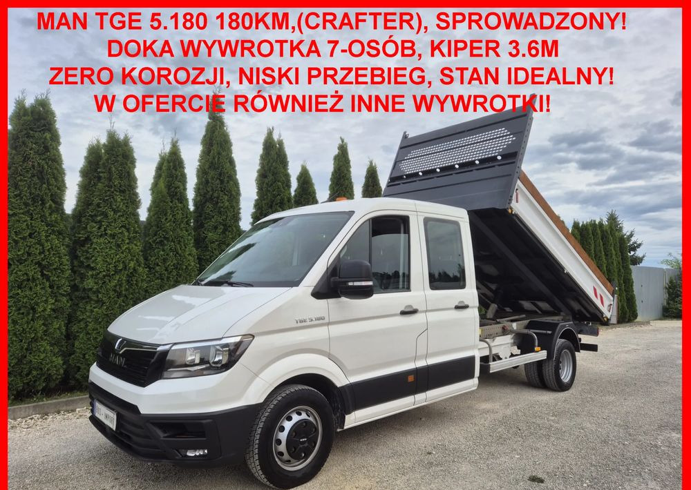 MAN MAN TGE 5.180 180KM - Kipper bestelwagen: afbeelding 2 MAN MAN TGE 5.180 180KM - Kipper bestelwagen: afbeelding 2