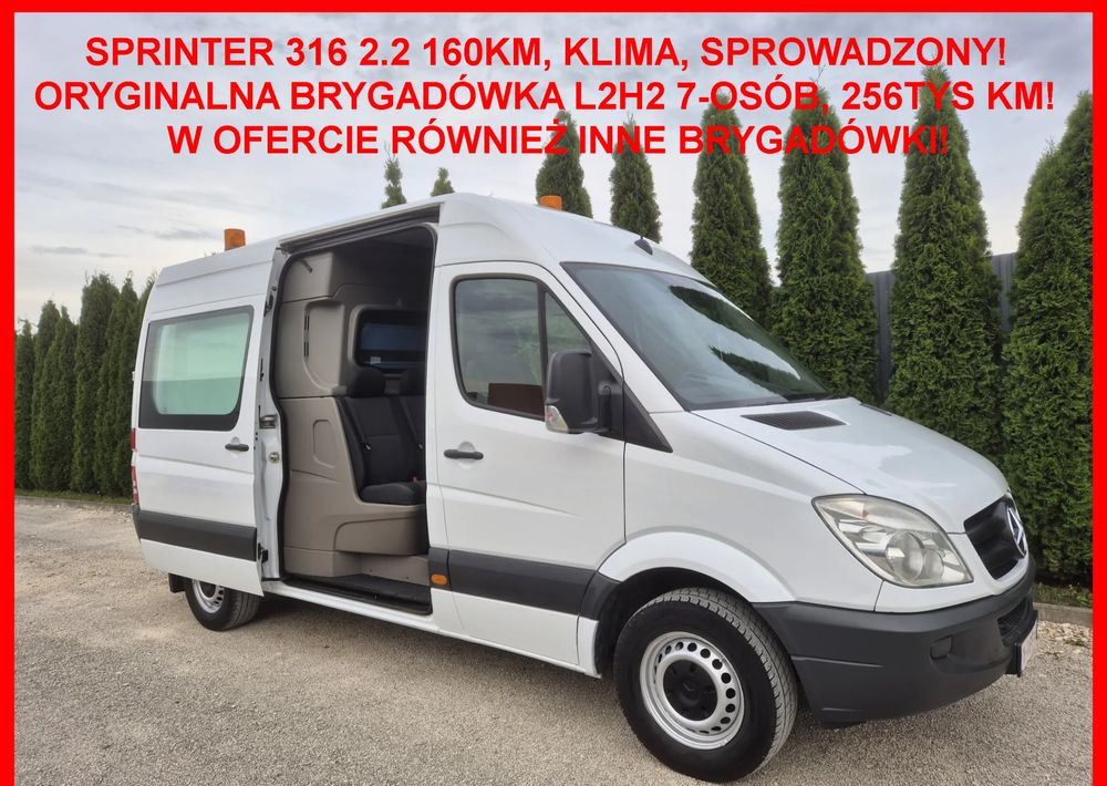 Mercedes-Benz Sprinter 316CDI 160KM Dubel kabina - Bestelwagen met dubbele cabine: afbeelding 1 Mercedes-Benz Sprinter 316CDI 160KM Dubel kabina - Bestelwagen met dubbele cabine: afbeelding 1