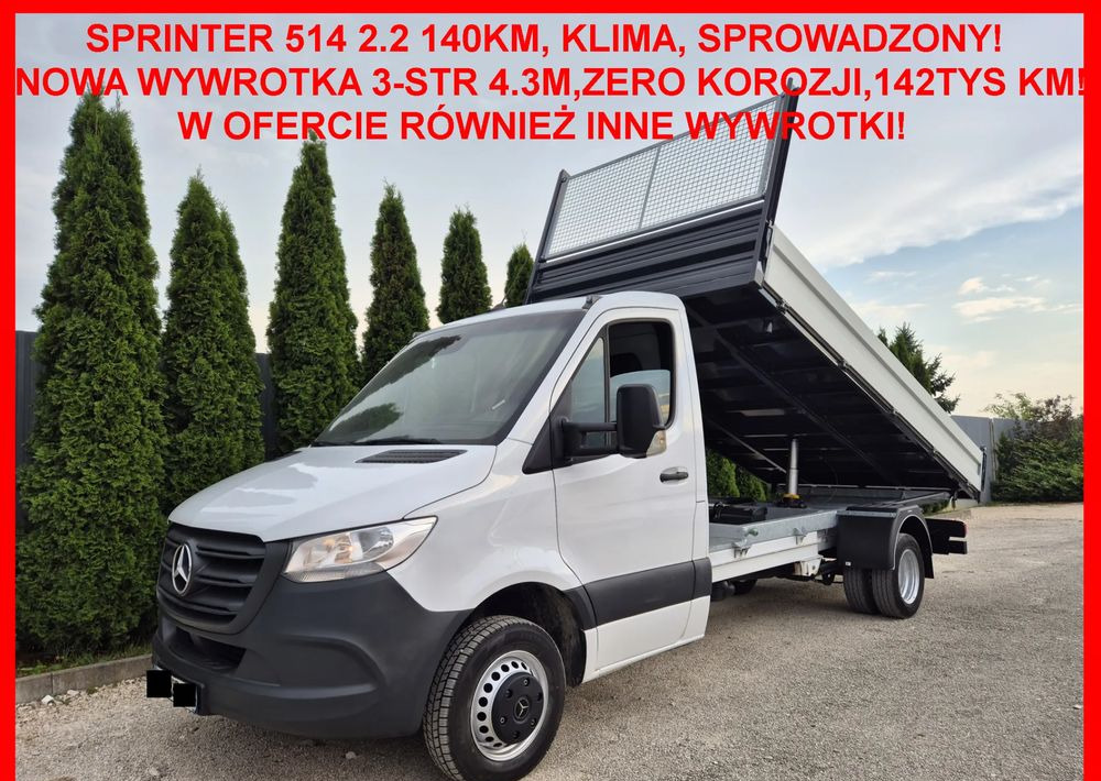 Mercedes-Benz Sprinter 514CDI 140KM - Kipper bestelwagen: afbeelding 2 Mercedes-Benz Sprinter 514CDI 140KM - Kipper bestelwagen: afbeelding 2