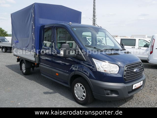 Ford Transit 350 L3 HA DoKa 7-Si. Pr.-Plane Klima AHK - Huifzeil bedrijfswagen: afbeelding 3 Ford Transit 350 L3 HA DoKa 7-Si. Pr.-Plane Klima AHK - Huifzeil bedrijfswagen: afbeelding 3