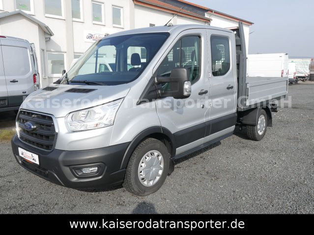 Ford Transit FT350 L2 VA DoKa 7-Sitze Pritsche Klima - Bestelwagen met open laadbak: afbeelding 1 Ford Transit FT350 L2 VA DoKa 7-Sitze Pritsche Klima - Bestelwagen met open laadbak: afbeelding 1