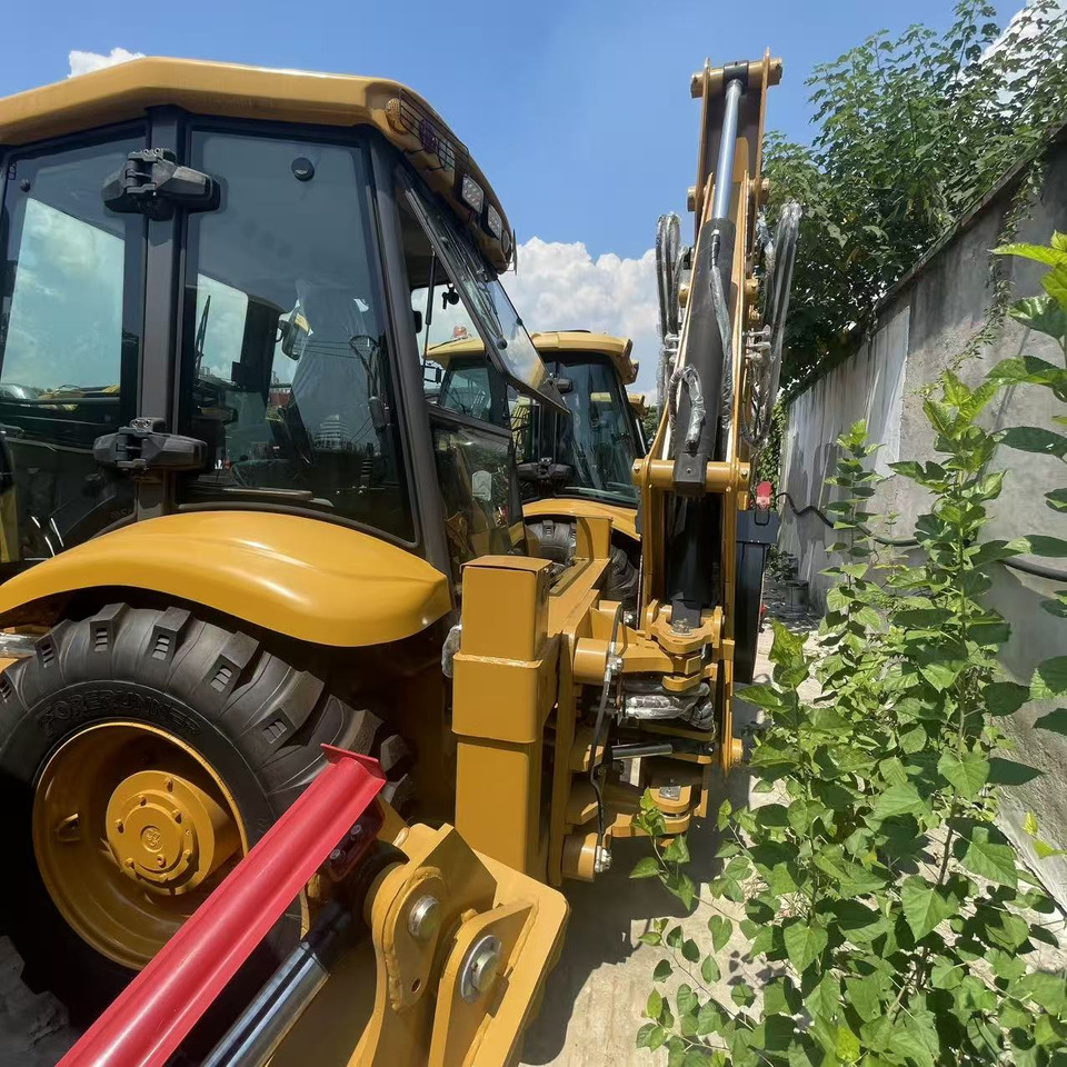 Graaflaadmachine CATERPILLAR 428F backhoe loader powerful jcb: afbeelding 8