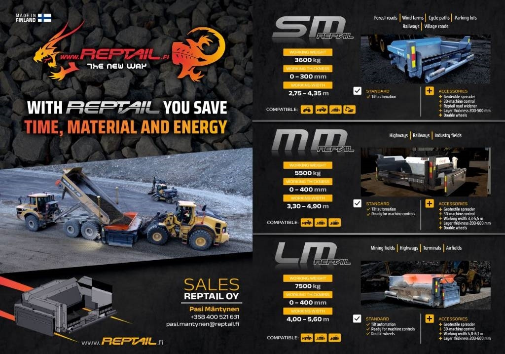 Reptail LM - Grader: afbeelding 3 Reptail LM - Grader: afbeelding 3