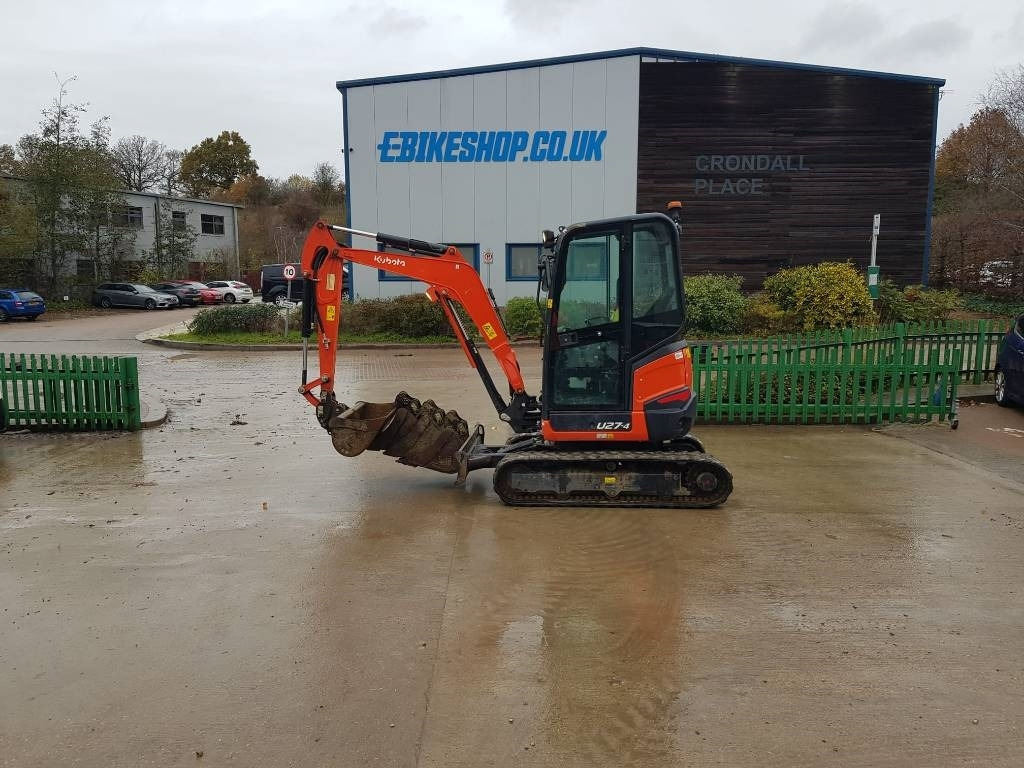 Kubota U27-4 - Minigraafmachine: afbeelding 2 Kubota U27-4 - Minigraafmachine: afbeelding 2