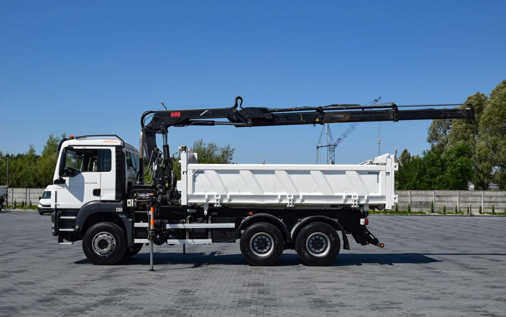 MAN TGS 33.360 / 6x4 / HDS HIAB 122 E-2 HIDUO / STEROWANIE RADIOWE / WYWROTKA / HYDROBURTA / AUTOMAT / KLIMA / TEMPOMAT / KAMERA COFANIA / SPROWADZONY - Kipper vrachtwagen, Kraanwagen: afbeelding 5 MAN TGS 33.360 / 6x4 / HDS HIAB 122 E-2 HIDUO / STEROWANIE RADIOWE / WYWROTKA / HYDROBURTA / AUTOMAT / KLIMA / TEMPOMAT / KAMERA COFANIA / SPROWADZONY - Kipper vrachtwagen, Kraanwagen: afbeelding 5