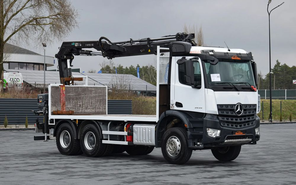 Mercedes-Benz AROCS 2636 / 6x4 / HIAB X-HIPRO 192 E-3 / WYSUW x3 / ROTATOR / STEROWANIE RADIOWE / UDT / PODPORY HYDRAULICZNE / AUTOMAT / KAMERA COFANIA / NISKI PRZEBIEG / SPROWADZONY - Vrachtwagen met open laadbak, Kraanwagen: afbeelding 3 Mercedes-Benz AROCS 2636 / 6x4 / HIAB X-HIPRO 192 E-3 / WYSUW x3 / ROTATOR / STEROWANIE RADIOWE / UDT / PODPORY HYDRAULICZNE / AUTOMAT / KAMERA COFANIA / NISKI PRZEBIEG / SPROWADZONY - Vrachtwagen met open laadbak, Kraanwagen: afbeelding 3