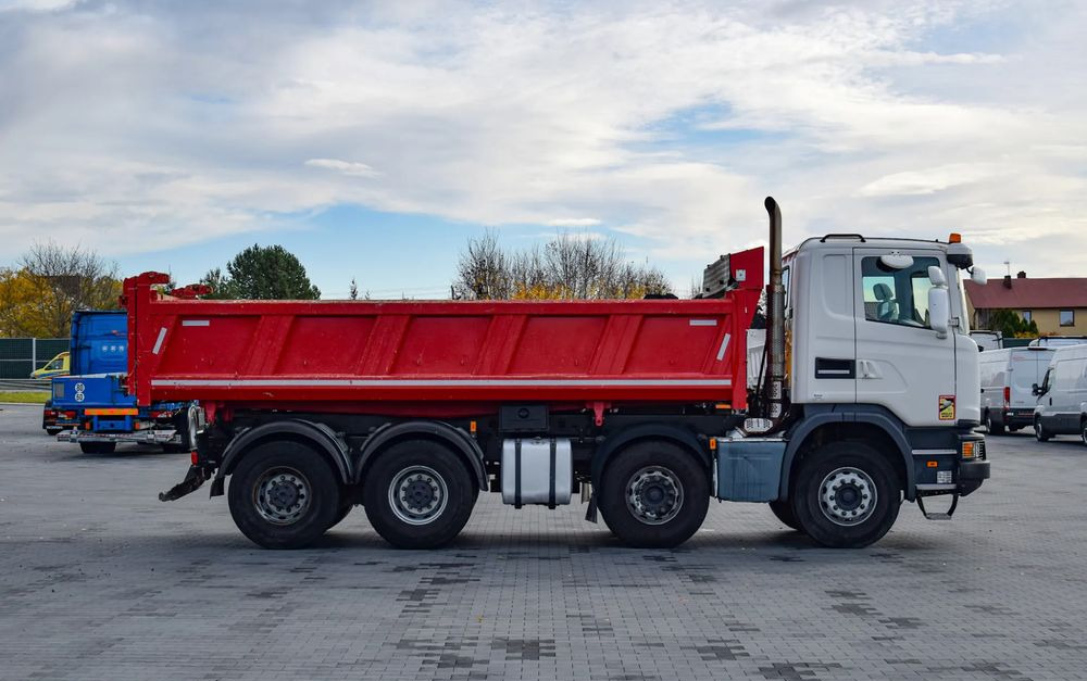 Scania G410 / 8x4 / EURO 6 / WYWROTKA / MELLER KIPPER / HYDROBURTA / AUTOMAT / 2016 / SERWISOWANY / SPROWADZONY - Kipper vrachtwagen: afbeelding 4 Scania G410 / 8x4 / EURO 6 / WYWROTKA / MELLER KIPPER / HYDROBURTA / AUTOMAT / 2016 / SERWISOWANY / SPROWADZONY - Kipper vrachtwagen: afbeelding 4