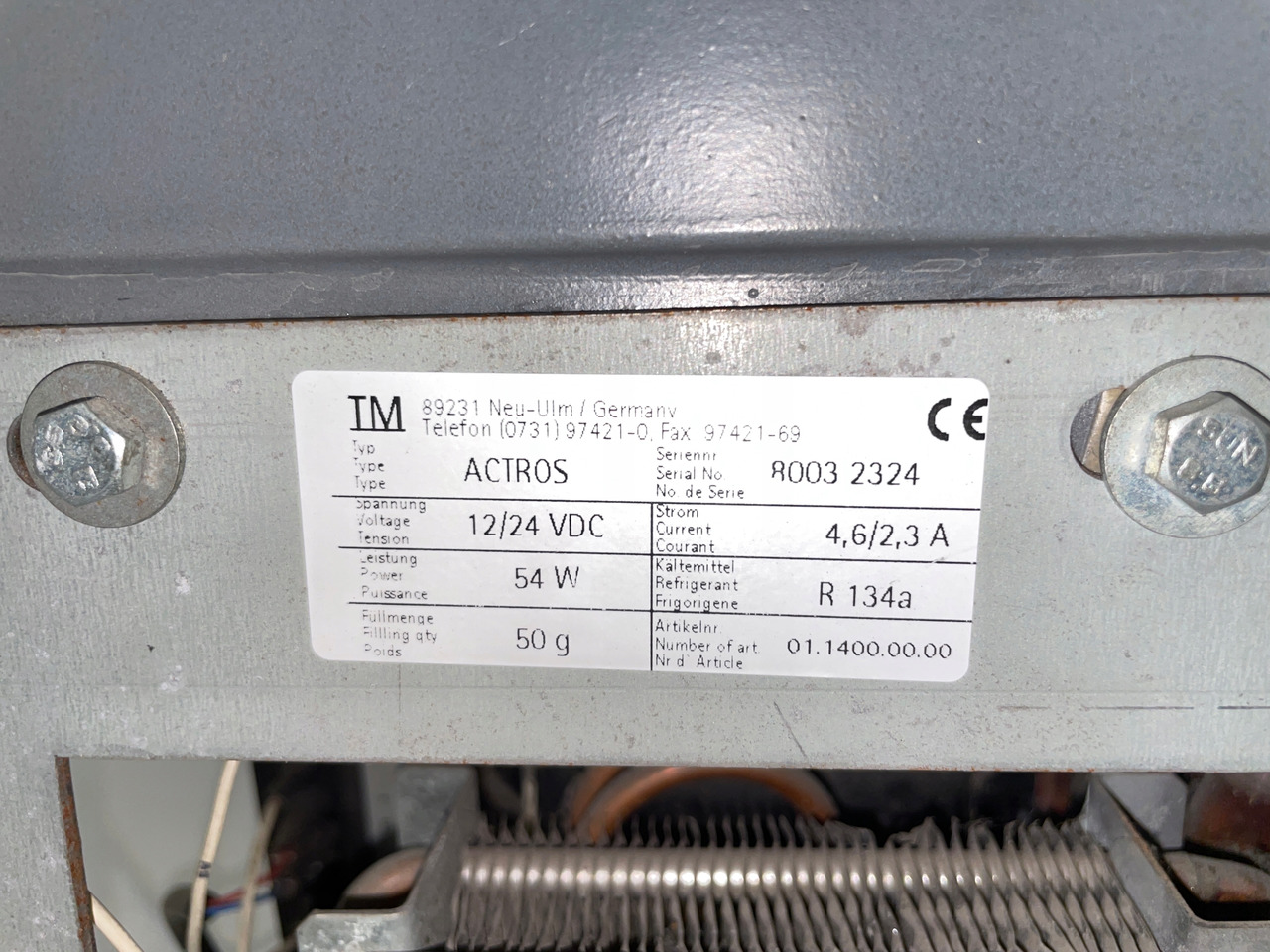 LODÓWKA CHŁODZIARKA MERCEDES ACTROS 80032324 - Cabine en interieur voor Vrachtwagen: afbeelding 4 LODÓWKA CHŁODZIARKA MERCEDES ACTROS 80032324 - Cabine en interieur voor Vrachtwagen: afbeelding 4