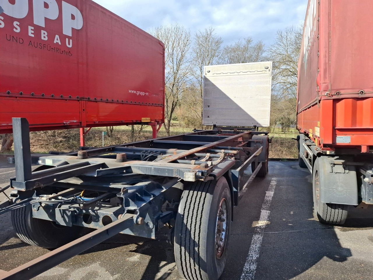 Krone AWE 18P, Ladebordwand BÄR 2,0 to - Containertransporter/ Wissellaadbak aanhangwagen: afbeelding 2 Krone AWE 18P, Ladebordwand BÄR 2,0 to - Containertransporter/ Wissellaadbak aanhangwagen: afbeelding 2