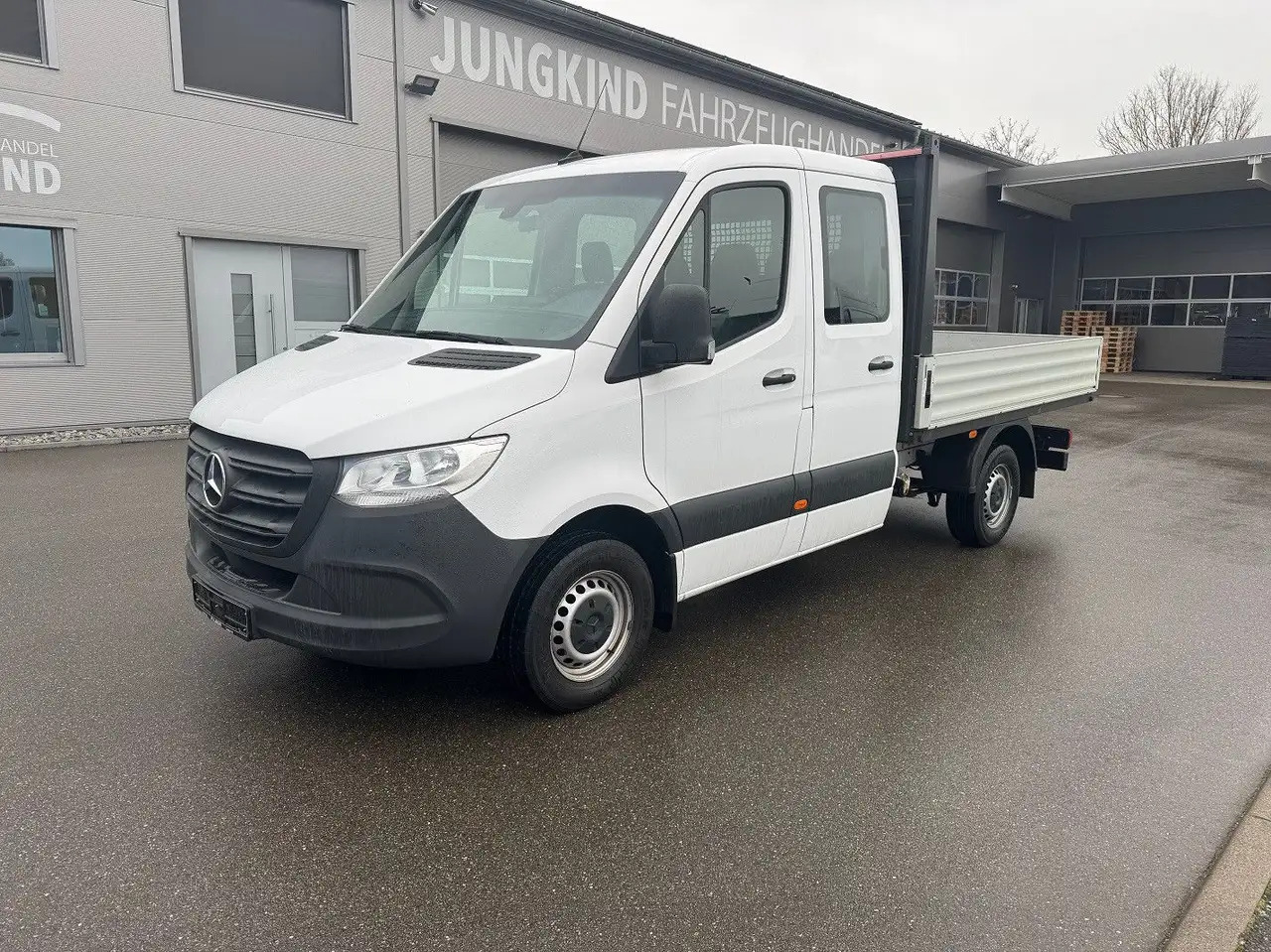 Mercedes-Benz Sprinter 314 CDI Lang DoKa Pritsche Klima AHK - Bestelwagen met open laadbak, Bestelwagen met dubbele cabine: afbeelding 1 Mercedes-Benz Sprinter 314 CDI Lang DoKa Pritsche Klima AHK - Bestelwagen met open laadbak, Bestelwagen met dubbele cabine: afbeelding 1