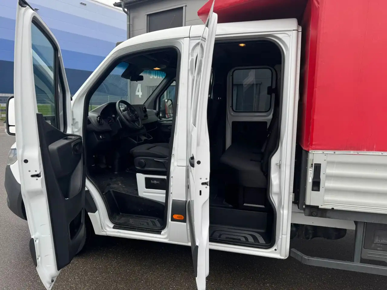Mercedes-Benz Sprinter 516 CDI DoKa Maxi Lang AHK 3,5t Klima - Huifzeil bedrijfswagen, Bestelwagen met dubbele cabine: afbeelding 4 Mercedes-Benz Sprinter 516 CDI DoKa Maxi Lang AHK 3,5t Klima - Huifzeil bedrijfswagen, Bestelwagen met dubbele cabine: afbeelding 4