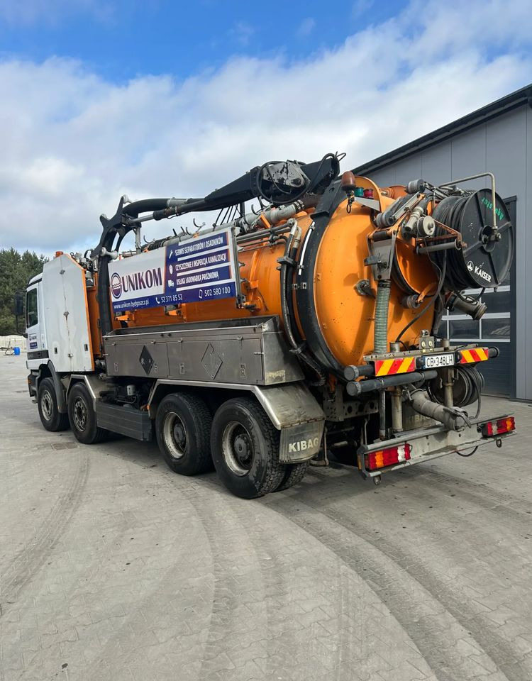Mercedes-Benz ACTROS 3243 KAISER AQUASTER WUKO - Vacuümwagen: afbeelding 5 Mercedes-Benz ACTROS 3243 KAISER AQUASTER WUKO - Vacuümwagen: afbeelding 5
