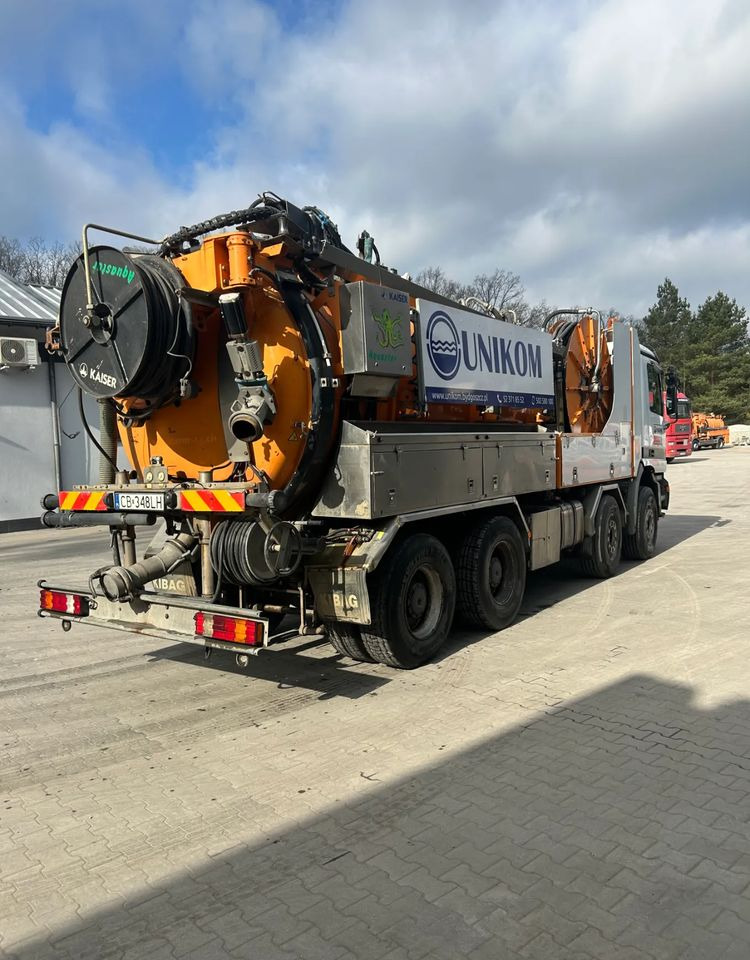 Mercedes-Benz ACTROS 3243 KAISER AQUASTER WUKO - Vacuümwagen: afbeelding 4 Mercedes-Benz ACTROS 3243 KAISER AQUASTER WUKO - Vacuümwagen: afbeelding 4