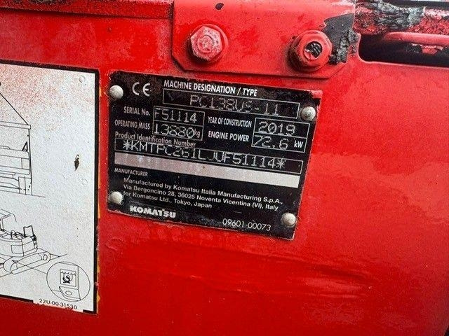 Komatsu 138US-11 - Rupsgraafmachine: afbeelding 5 Komatsu 138US-11 - Rupsgraafmachine: afbeelding 5