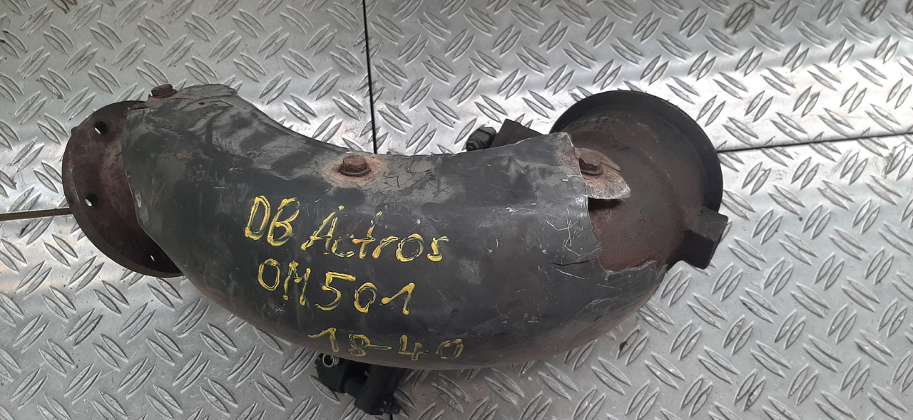 Gebrauchte DB Actros 1840 OM 501 Abgasrohr mit Motorbremse, Artikel - Nr. : 81.99999 - 9999 - Uitlaatpijp voor Vrachtwagen: afbeelding 1 Gebrauchte DB Actros 1840 OM 501 Abgasrohr mit Motorbremse, Artikel - Nr. : 81.99999 - 9999 - Uitlaatpijp voor Vrachtwagen: afbeelding 1