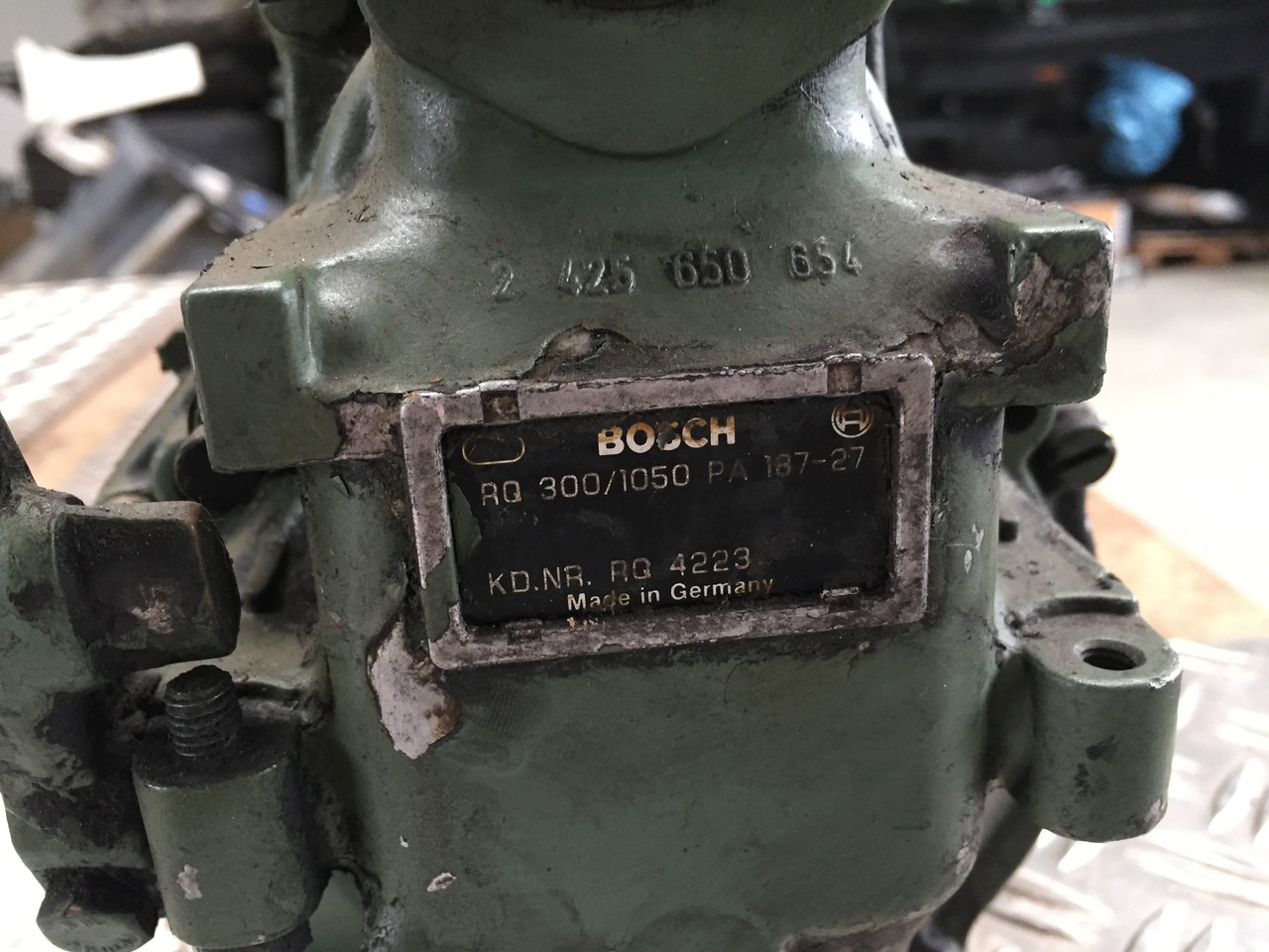 Brandstofpomp voor Vrachtwagen Gebrauchte Einspritzpumpe MB 1729 SK OM 442, 290 PS, Bosch - Nr. : 0401 848 805: afbeelding 6