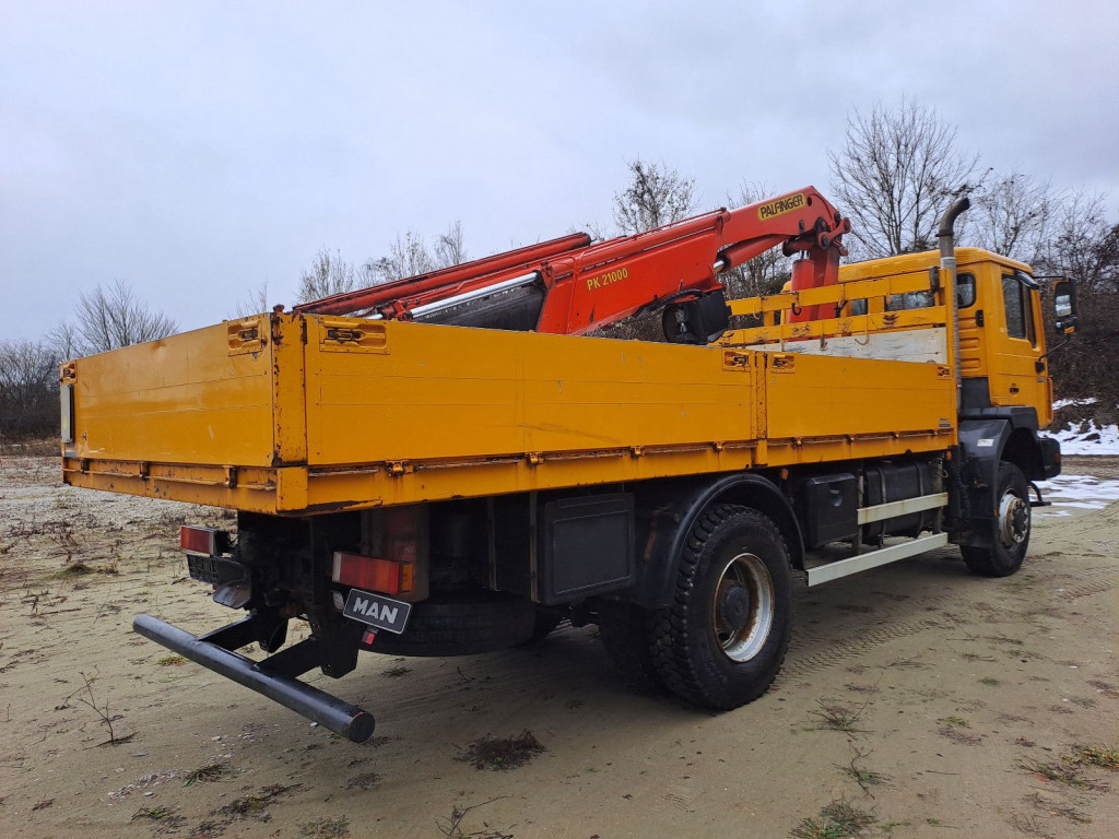 MAN 19.403 Pritsche 4x4 mit Palfingerkran PK 21000 mit Funk - Fernbedienung - Kraanwagen: afbeelding 4 MAN 19.403 Pritsche 4x4 mit Palfingerkran PK 21000 mit Funk - Fernbedienung - Kraanwagen: afbeelding 4