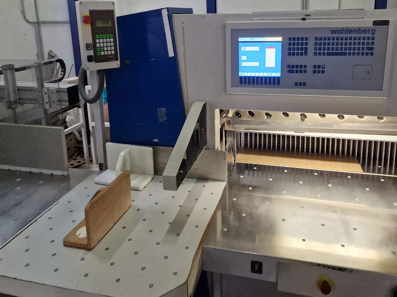 Wohlenberg 115 - Papiersnijmachine: afbeelding 2 Wohlenberg 115 - Papiersnijmachine: afbeelding 2