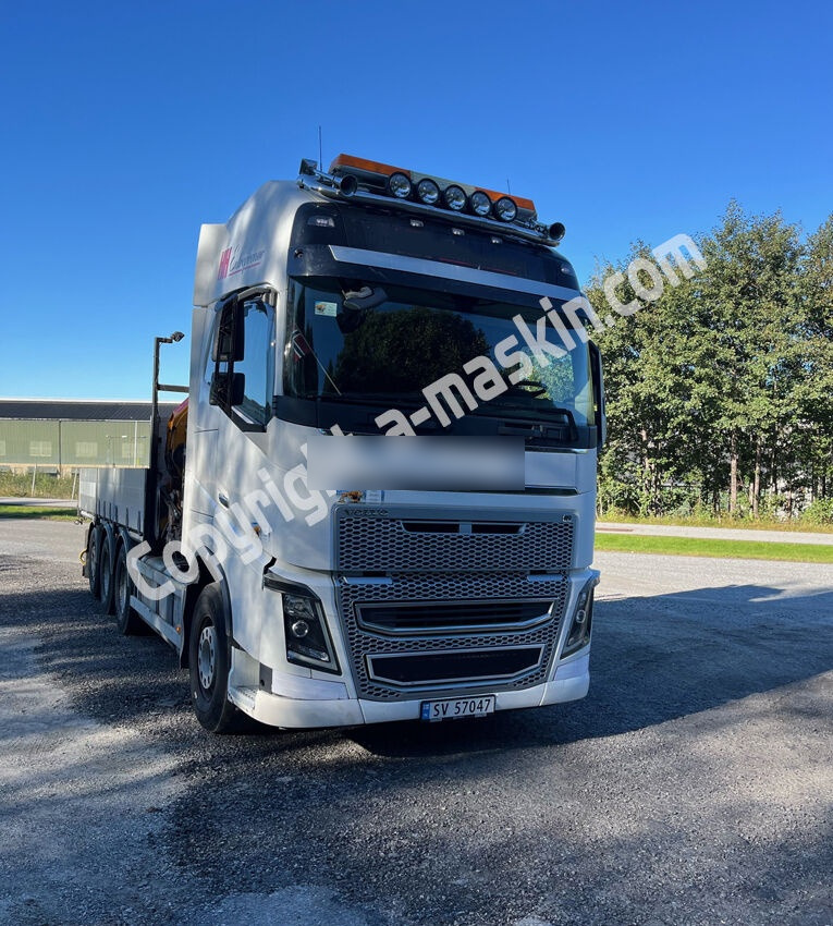 Volvo FH 16.540 - Vrachtwagen met open laadbak, Kraanwagen: afbeelding 1 Volvo FH 16.540 - Vrachtwagen met open laadbak, Kraanwagen: afbeelding 1