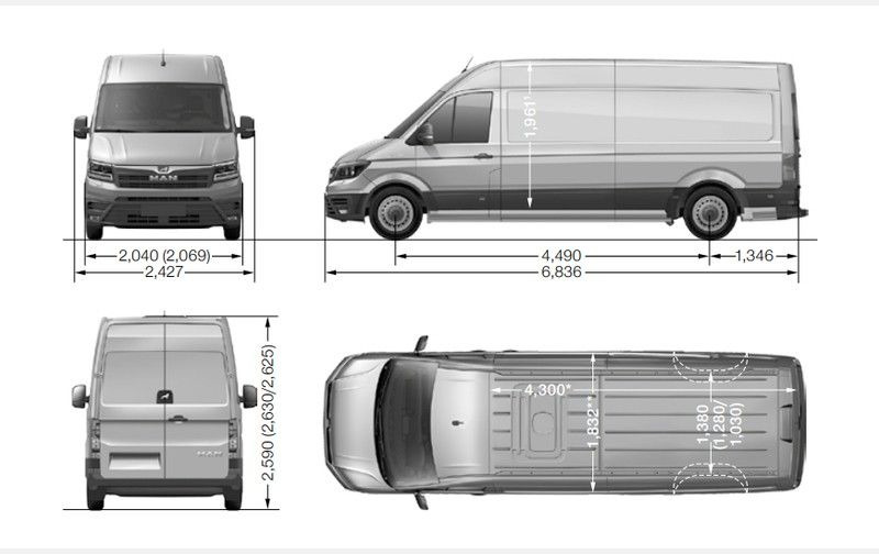 MAN TGE L4H3 MAN TGE L4H3 - Gesloten bestelwagen: afbeelding 1 MAN TGE L4H3 MAN TGE L4H3 - Gesloten bestelwagen: afbeelding 1