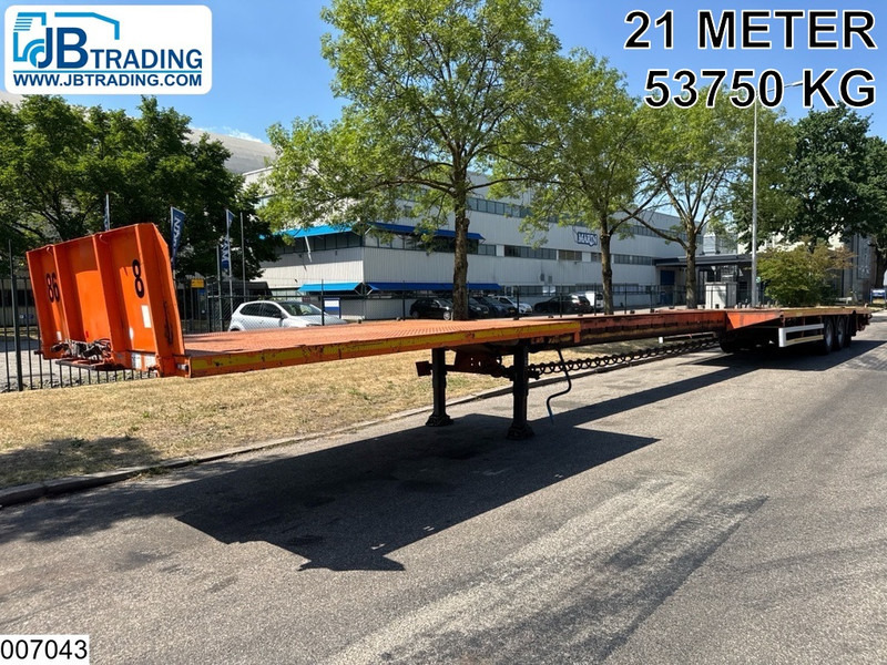 Broshuis open laadbak Extandable 21 Meter, 53750 kg - Vlakke/ Open oplegger: afbeelding 1 Broshuis open laadbak Extandable 21 Meter, 53750 kg - Vlakke/ Open oplegger: afbeelding 1