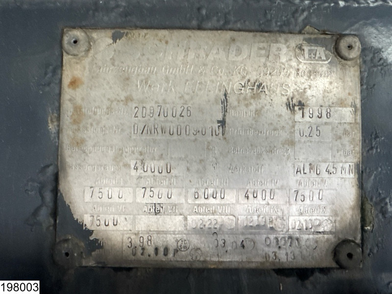 ELLINGHAUS Fuel 40.000 Liter, 6 Comp, ADR - Tankoplegger: afbeelding 4 ELLINGHAUS Fuel 40.000 Liter, 6 Comp, ADR - Tankoplegger: afbeelding 4