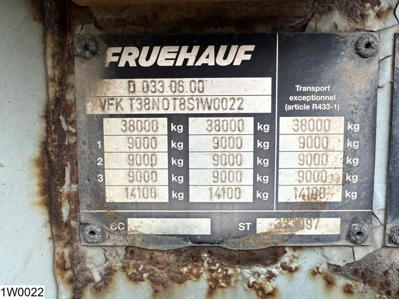 Fruehauf Chassis Extendable, 10/20/30/40/45ft - Containertransporter/ Wissellaadbak oplegger: afbeelding 5 Fruehauf Chassis Extendable, 10/20/30/40/45ft - Containertransporter/ Wissellaadbak oplegger: afbeelding 5