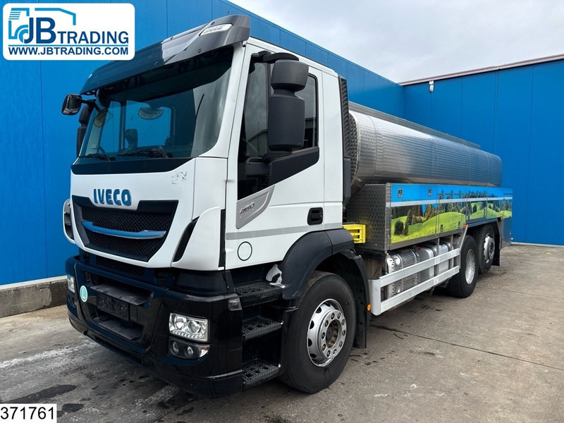 Iveco Stralis 460 6x2, EURO 6, 15,900 litres, Milk, Retarder, Lenk - Tankwagen: afbeelding 1 Iveco Stralis 460 6x2, EURO 6, 15,900 litres, Milk, Retarder, Lenk - Tankwagen: afbeelding 1