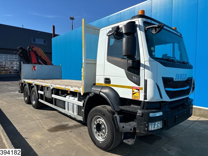 Iveco Trakker 360 6X4, EURO 6, Steel suspension, Palfinger - Vrachtwagen met open laadbak, Kraanwagen: afbeelding 3 Iveco Trakker 360 6X4, EURO 6, Steel suspension, Palfinger - Vrachtwagen met open laadbak, Kraanwagen: afbeelding 3