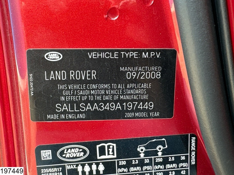 Land Rover SPORT Range rover V8 Supercharger, Petrol, 390 HP - SUV: afbeelding 5 Land Rover SPORT Range rover V8 Supercharger, Petrol, 390 HP - SUV: afbeelding 5