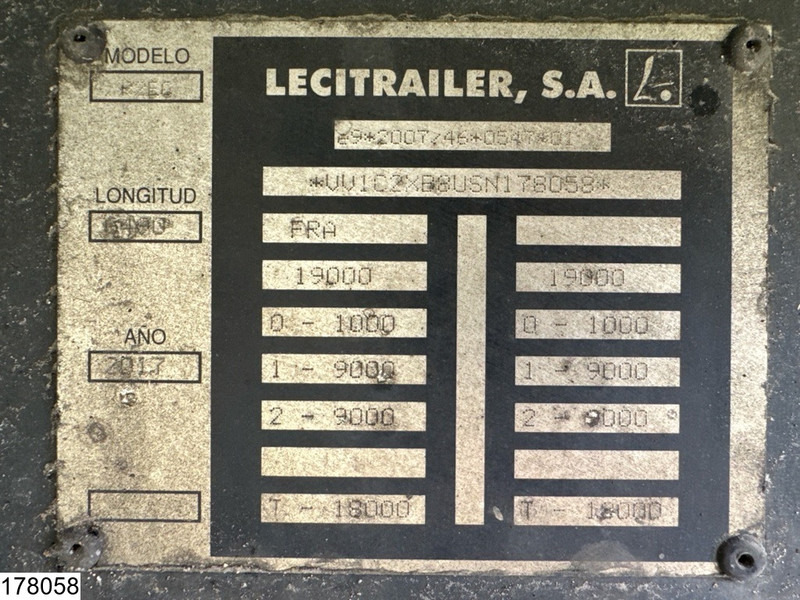 Lecitrailer Middenas Frigoblock EK 13 U - Koelwagen aanhangwagen: afbeelding 5 Lecitrailer Middenas Frigoblock EK 13 U - Koelwagen aanhangwagen: afbeelding 5