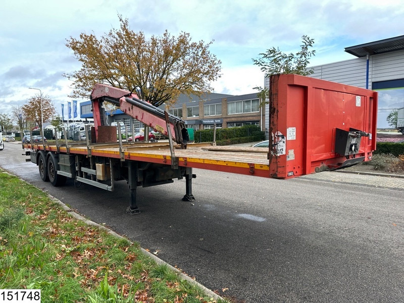 Vlakke/ Open oplegger Lecitrailer open laadbak Fassi, Remote: afbeelding 16