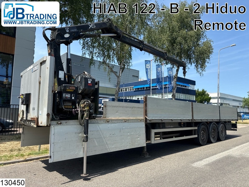Lecitrailer open laadbak HIAB, Remote - Vlakke/ Open oplegger: afbeelding 1 Lecitrailer open laadbak HIAB, Remote - Vlakke/ Open oplegger: afbeelding 1