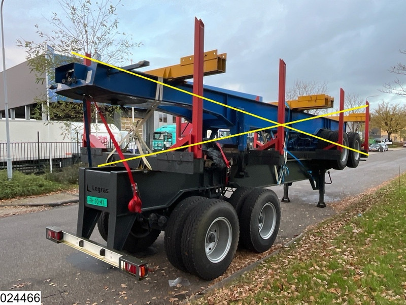 Legras Openlaadbak Wood transport, Steel suspension - Houtoplegger: afbeelding 2 Legras Openlaadbak Wood transport, Steel suspension - Houtoplegger: afbeelding 2