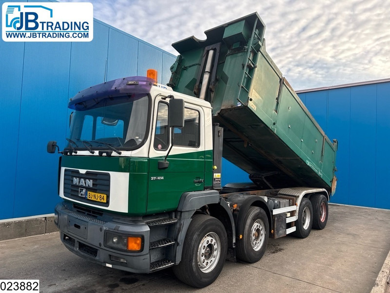 MAN 37 414 8x4, EURO 2, Manual, Leaf suspension - Kipper vrachtwagen: afbeelding 1 MAN 37 414 8x4, EURO 2, Manual, Leaf suspension - Kipper vrachtwagen: afbeelding 1